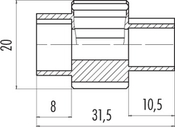 Mounting spanner for cable connectors