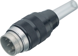 M25 cable connector, Contacts: 5, 5.0 - 8.0 mm, shielding is not possible, solder, IP40