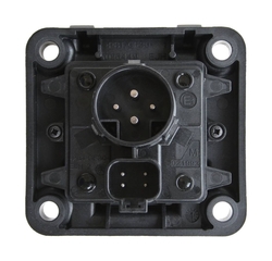 9 Contact 12 V Receptacle Female Connector (ISO 11783-2)