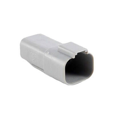 AT04-4P - AT Series 4-Way Receptacle Male Connector